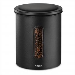 Xavax Barista dóza na 500 g zrnkové kávy nebo 700 g mleté kávy, vzduchotìsná, matná èerná
