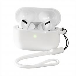 Hama ochranný obal na pouzdro Apple AirPods Pro, bílá