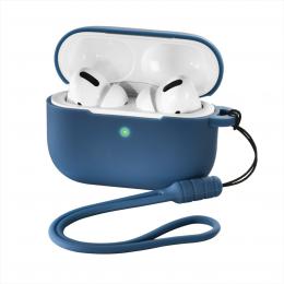 Hama ochranný obal na pouzdro Apple AirPods Pro, modrá