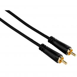 Hama video kabel cinch - cinch, pozlacený, 3 , 1,5 m