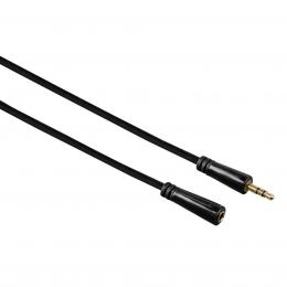 Hama prodlužovací audio kabel jack 3,5 mm stereo, 5 m, pozlacený, 3 