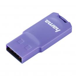 Hama FlashPen Pastell USB 2.0, 16 GB, 15MB/s, fialovб