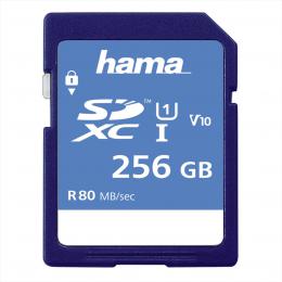 Hama SDXC 256 GB Class 10, UHS-I 80 MB/s