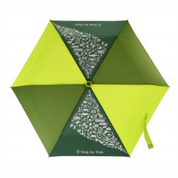 Dìtský skládací deštník s magickým efektem, Lime