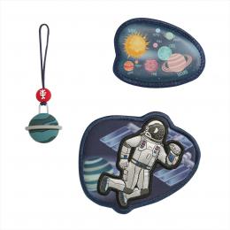 Doplòková sada obrázkù MAGIC MAGS Astronaut Cosmo k aktovkám GRADE, SPACE, CLOUD, 2v1 a KID