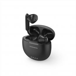 Thomson Bluetooth sluchátka WEAR77032, pecky, nabíjecí pouzdro, èerná