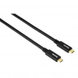 Hama kabel USB-C 3.1 Gen2 PD, typ C vidlice - C vidlice, E-mark, 1 m