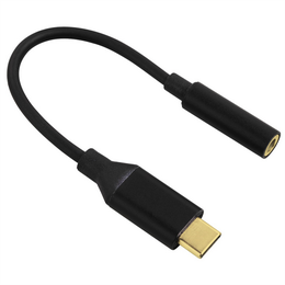 Hama USB-C audio adaptér, aktivní, typ C vidlice - jack zásuvka