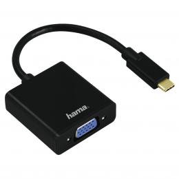 Hama USB-C redukce typ C - VGA, Full HD