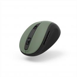 Hama bezdrátová optická myš MW-400 V2, ergonomická, zelená/èerná