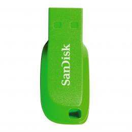 SanDisk FlashPen-Cruzer Blade 32 GB elektricky zelen - zvtit obrzek