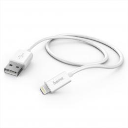 Hama MFI USB nabíjecí/datový kabel pro Apple, Lightning vidlice, 1 m