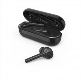 Hama Bluetooth špuntová sluchátka Style, bezdrátová, nabíjecí pouzdro, èerná