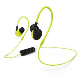 Hama Bluetooth clip-on sluchátka s mikrofonem Active BT, žlutá/èerná