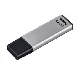 Hama FlashPen Classic, USB 3.0, 256 GB, 40 MB/s, striebornэ