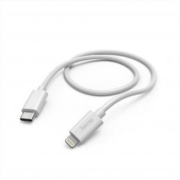 Hama MFi USB-C Lightning nabíjecí/datový kabel pro Apple, 1 m, bílý - zvìtšit obrázek