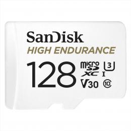 SanDisk microSDXC High Endurance Video 128 GB C 10 U3 V30, adaptйr