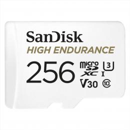 SanDisk microSDXC High Endurance Video 256 GB C 10 U3 V30, adaptйr