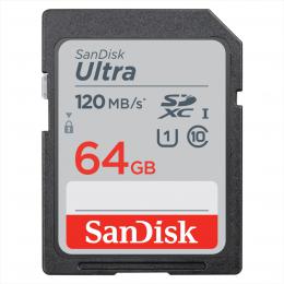 SanDisk Ultra 64GB SDXC Memory Card 120MB/s - zvìtšit obrázek