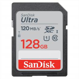 SanDisk Ultra 128GB SDXC Memory Card 120MB/s