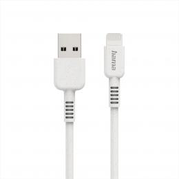 Hama Eco MFi kabel USB 2.0 pro Apple, USB-A  Lightning, 1 m, bl