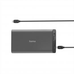 Hama powerbanka, USB-C, 26800 mAh, Power Delivery (PD), 5-20 V/60 W (i pro notebooky) - zvìtšit obrázek