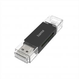 Hama USB èteèka karet OTG, USB-A/micro USB 2.0