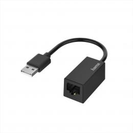 Hama s�ov� adapt�r USB-A - RJ45, Ethernet 100 Mb/s - zv�t�it obr�zek
