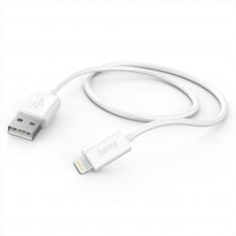 Hama MFi USB kabel pro Apple, USB-A Lightning 1 m, bilý - zvìtšit obrázek
