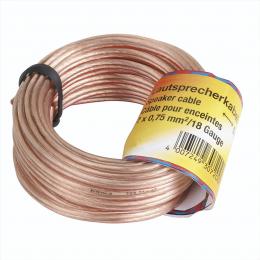 Hama reproduktorový kabel 2x 0,75 mm, 10 m, nebalený - zvìtšit obrázek