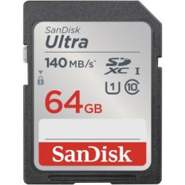 SanDisk Ultra 64 GB SDXC Memory Card 140 MB/s - zvìtšit obrázek