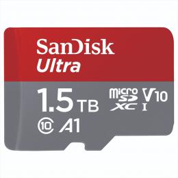 SanDisk Ultra microSDXC 1,5 TB   SD Adapter 150 MB/s  A1 Class 10 UHS-I - zvtit obrzek