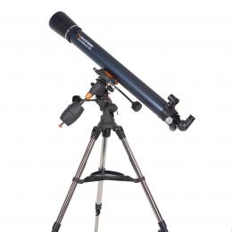 Dalekohledy a mikroskopy Teleskopy Èoèkové (refraktory) Ekvatoriální montáž (EQ)