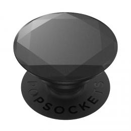 PopSockets PopGrip Gen.2, Metalic Diamond Black, 3D diamant èerný, hliníkový - zvìtšit obrázek
