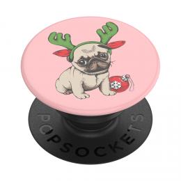 PopSockets PopGrip Gen.2, Holiday Pug, vánoèný mopslík - zvìtšit obrázek