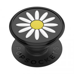 PopSockets PopGrip Gen.2, Festival Daisy Black, 3D kopretina na èerném podkladu - zvìtšit obrázek