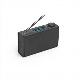 Hama digitální rádio DR7USB, FM/DAB , napájení bateriemi/USB, èerné
