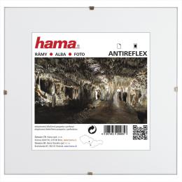 Hama Clip-Fix, antireflexn sklo, 20x20 cm