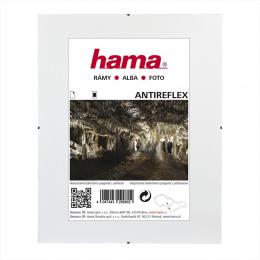 Hama Clip-Fix, antireflexní sklo, 50x60 cm
