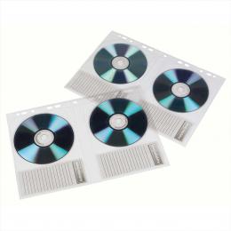 Hama obal na CD/DVD, pro kroužkové poøadaèe, DIN A4, balení 10 ks (cena za balení)
