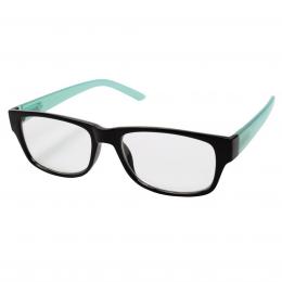 Filtral ètecí brýle, plastové, èerné/tyrkysové,  2.5 dpt